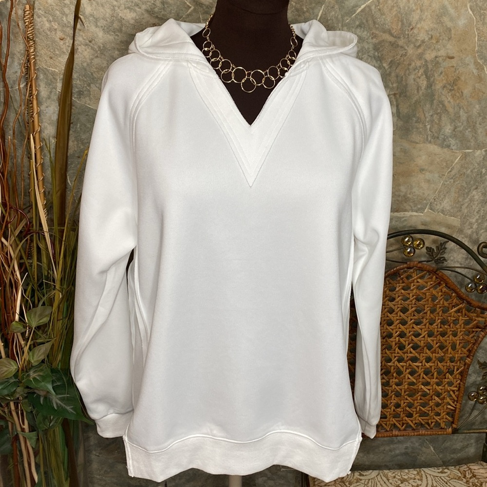 wenlia 🌹 stunning, white shirt, top blouse, tunic sweatshirt, hoodie athletic